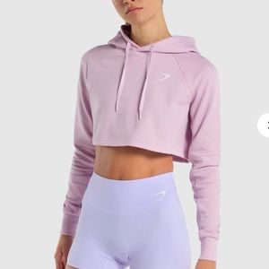 Gymshark training cropped hoodie